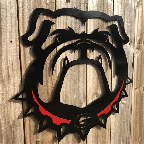 metal uga house signs|Amazon.com: Georgia Bulldogs Signs.